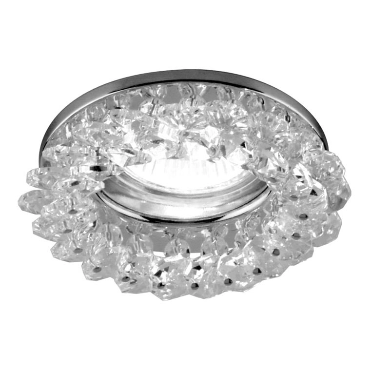 LUXERA 71025 – Hängande Takbelysning Kristall 1xGU10/50W/230V
