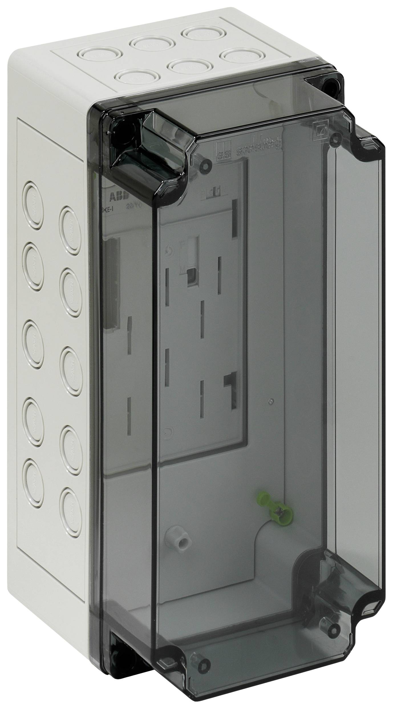 Spelsberg 59103201 SVi Z-W Panel för mätarmontage Uppbyggnad