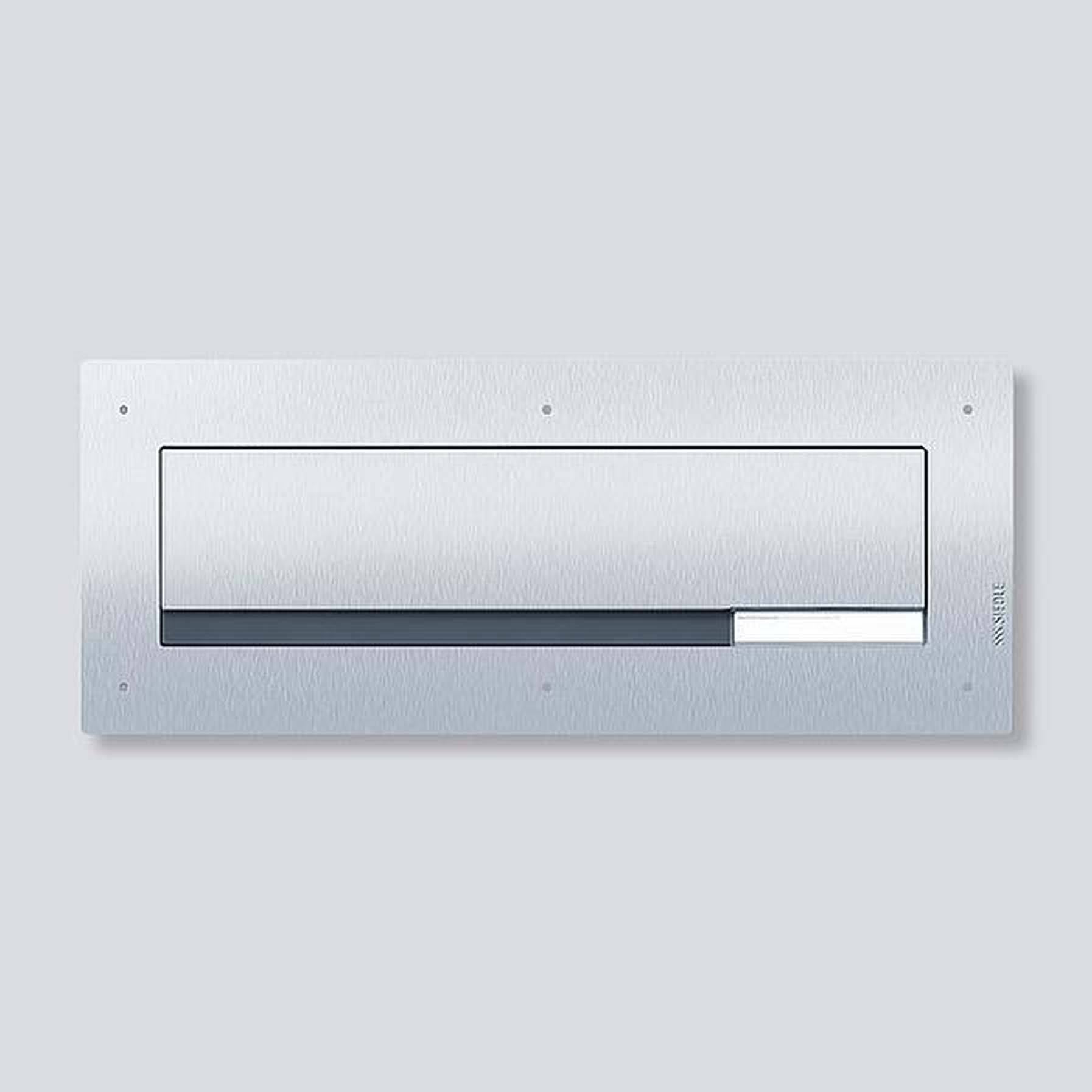 Siedle 210007719-00 F CL BD3 01 Genomkastsystem för brevlådor Ickerostande stål Silver
