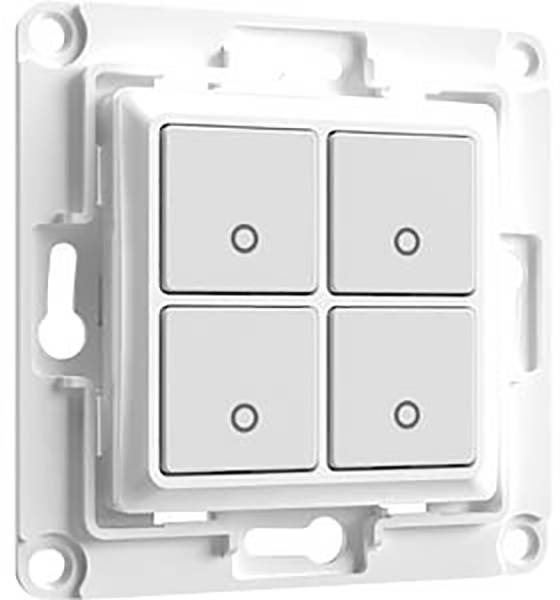 Shelly Shelly Wall switch 4 – white Smart ljusströmsbrytare till vägg