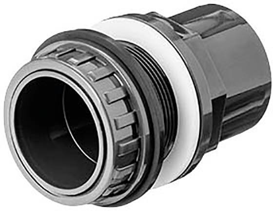PVC genomföring 20 x 25 mm FIAP 2480 Grå