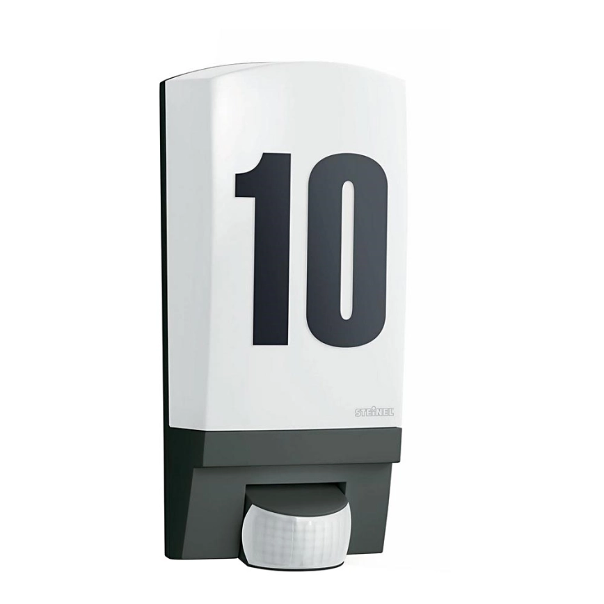 STEINEL 650612 – L1 Utomhusensor lampa svart/vit IP44