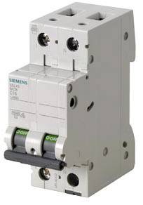 Siemens 5SL45028 5SL4502-8 Automatsäkring 2 A 230 V