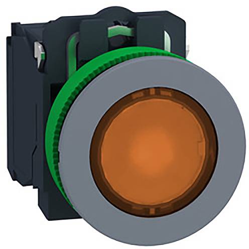 Schneider Electric XB5FW35G5C0 Belyst tryckknapp 1 st