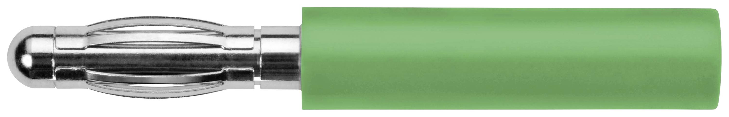 Schützinger Adapter Stift-Ø: 4 mm Grön 1 st