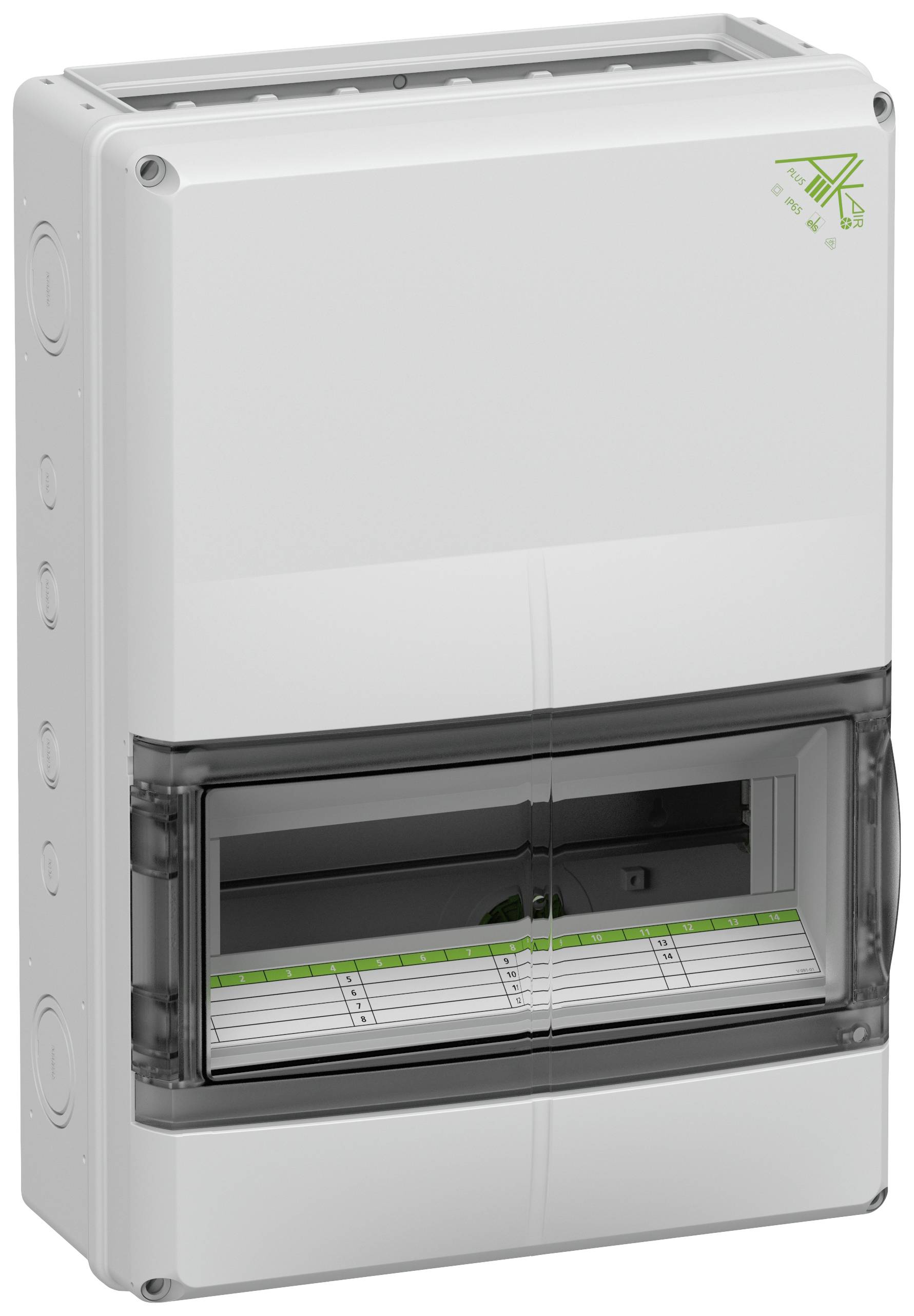 Spelsberg 73371401 AK-F 14 Plus Normkapsling Moduler totalt = 14 Antal serier = 1