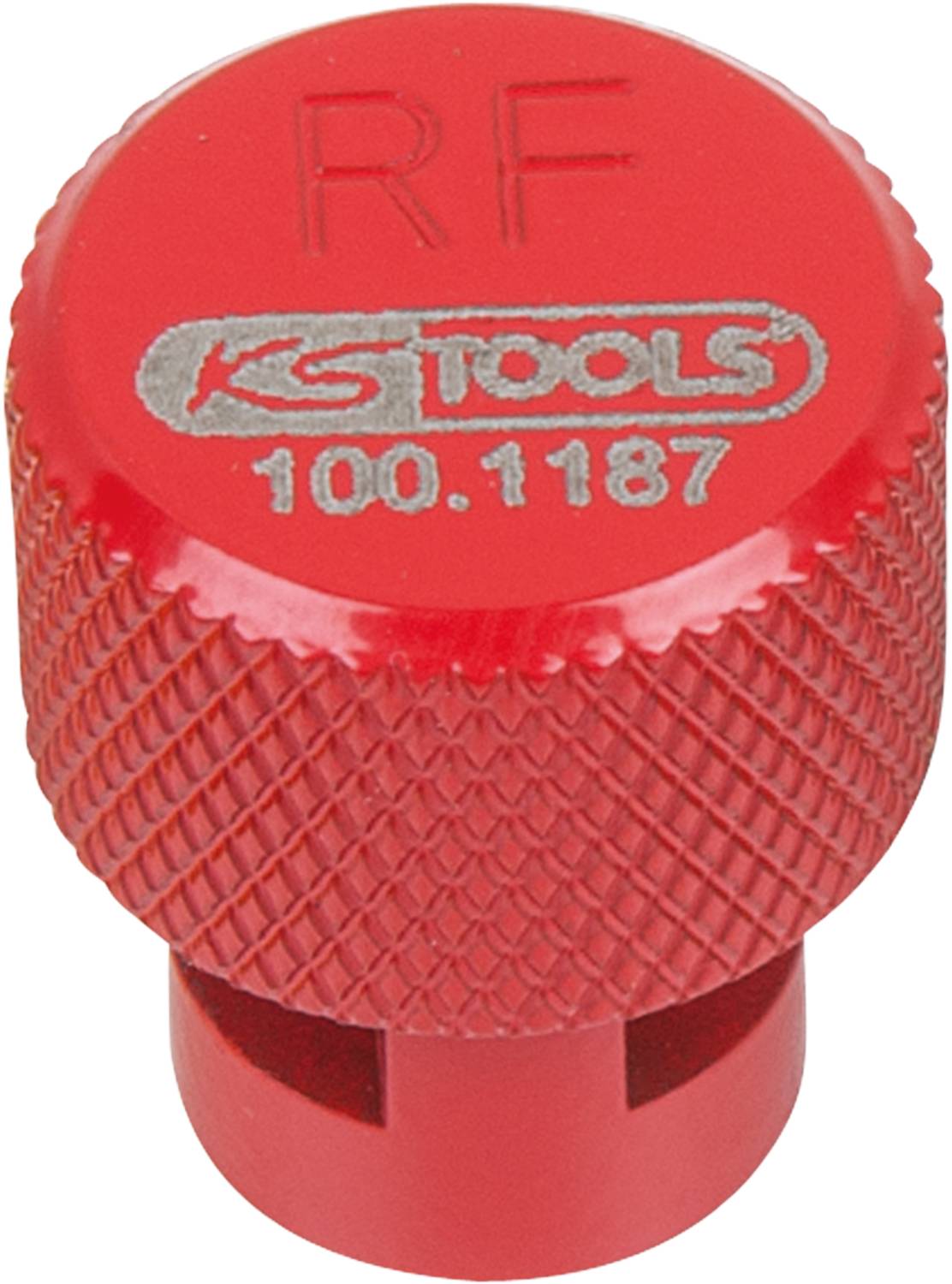 RDKS / TPMS däckfläkt, röd, höger fram KS Tools 100.1187