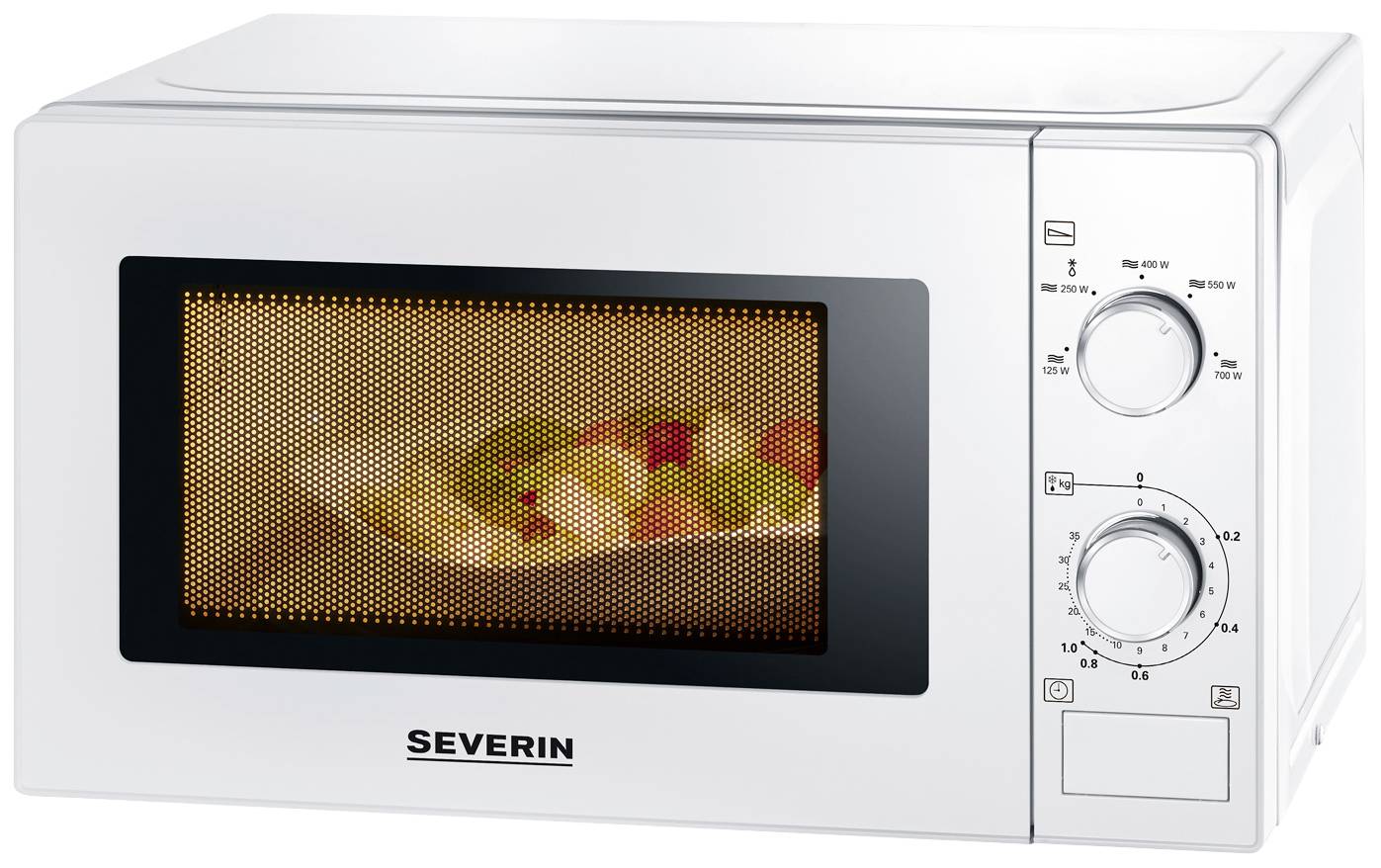 Severin MW 7770 Mikrovågsugn Vit 700 W Timerfunktion