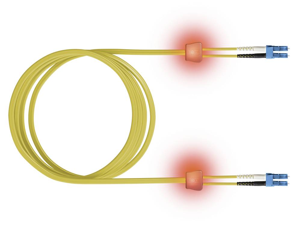 Easylan LSD02200100 Fiberoptik LWL Anslutningskabel 10.00 m Gul 9/125 µ Singlemode OS2