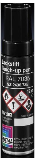 Rittal SZ 2436.735 Lack Stift Grå-vit (RAL 7035) 12 ml