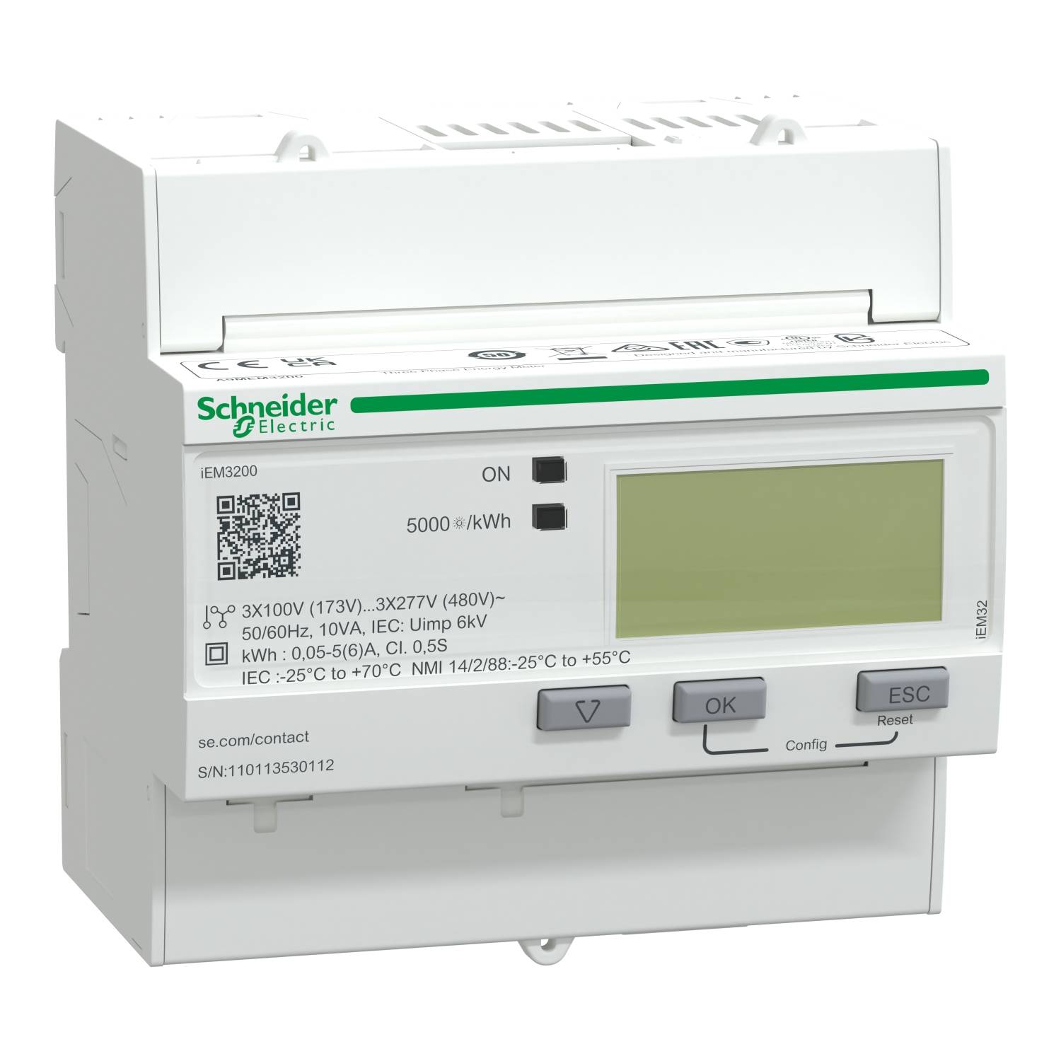 Schneider Electric A9MEM3200 E-räknare 1 st