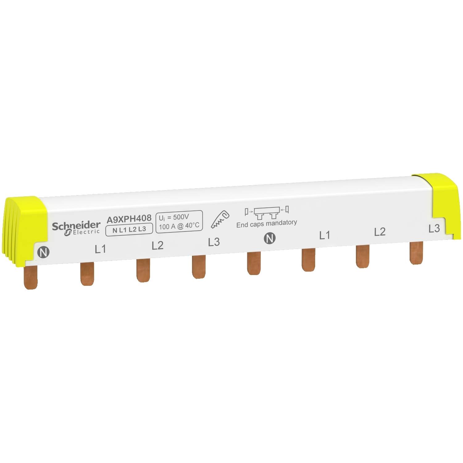 Schneider Electric A9XPH408 Phase busbar 5 st