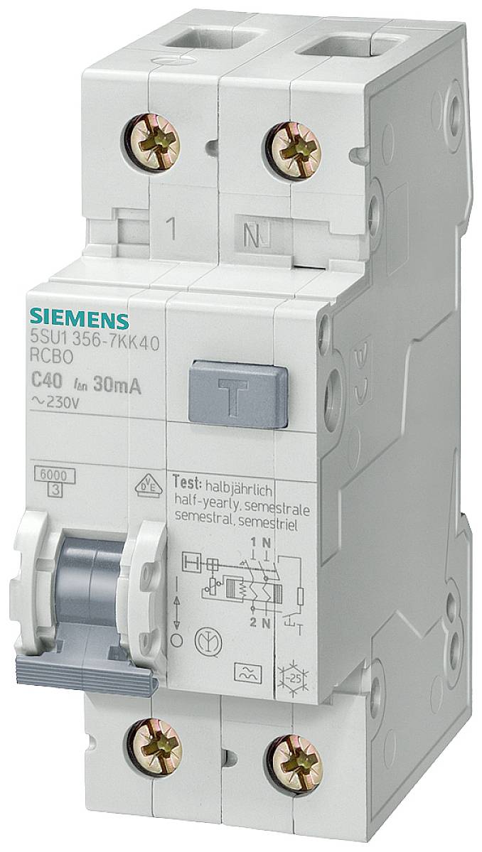 Siemens 5SU13567KK16 Brytare 16 A 0.03 A 230 V