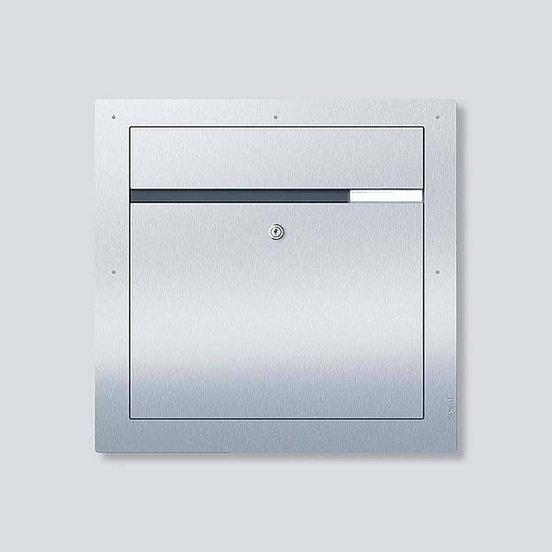 Siedle 210007721-00 F CL BF3 01 Genomkastsystem för brevlådor Ickerostande stål Silver
