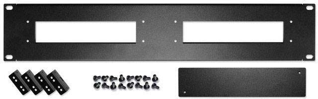 Shuttle Shuttle XPC PRM01 – Rack – Mounting-Plate – Schwarz – 2U – 48.3 cm (19″”) Rackpanel Flerfärgad