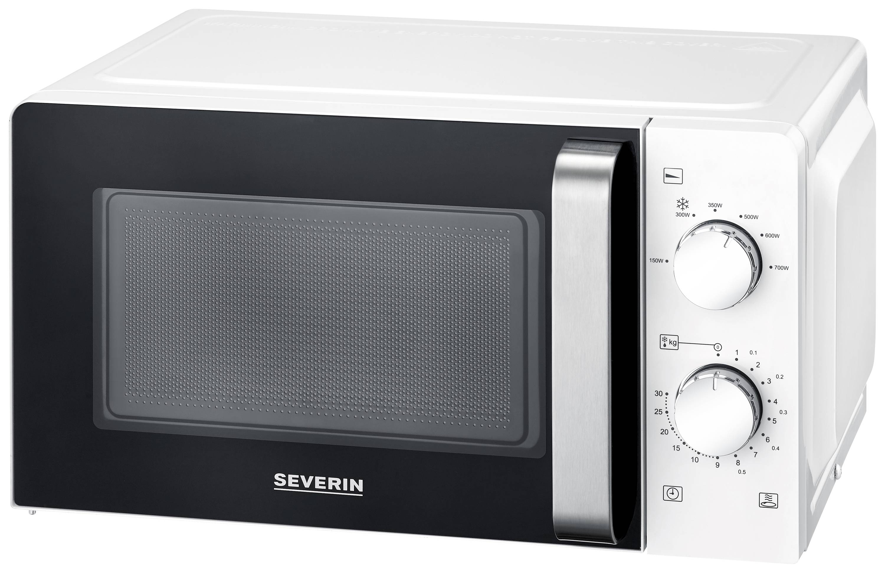 Severin MW 7885 Mikrovågsugn Vit, Svart 700 W Timerfunktion