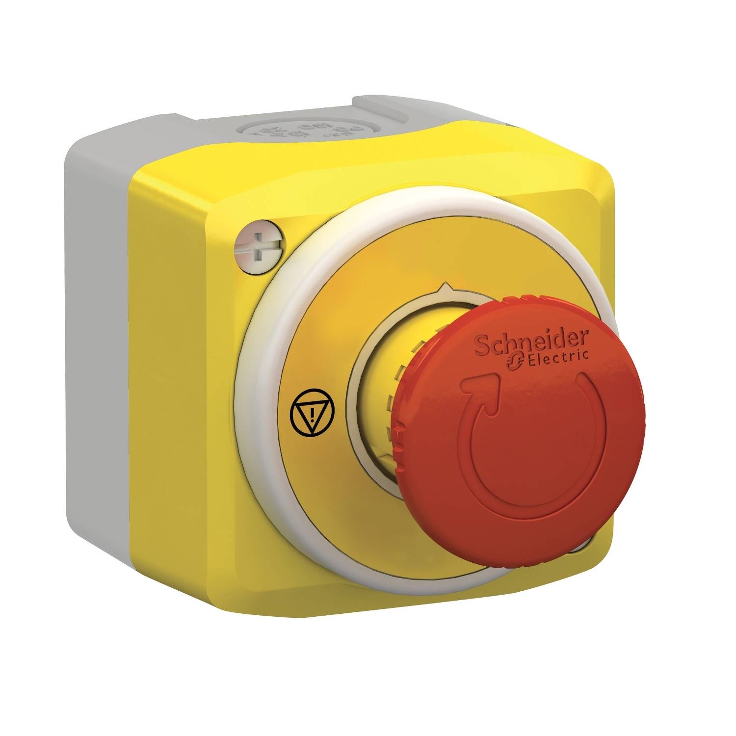 Schneider Electric XALK178W3B140G Nödstoppsknapp med hölje 1 NO, 2 NC IP66, IP67, IP69, IP69 K (i inbyggt tillstånd) 1 s