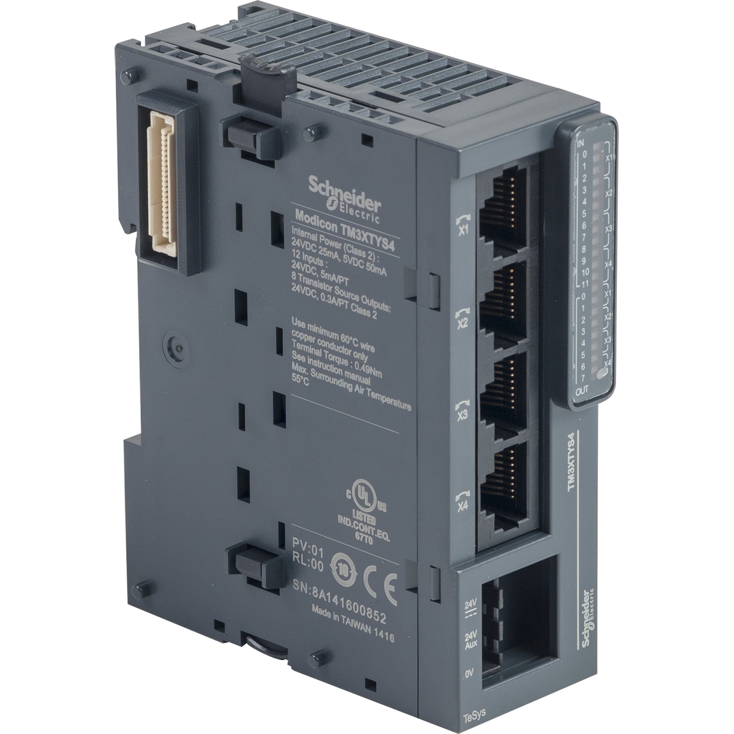 Schneider Electric TM3XTYS4 Lågfördelartillbehör 1 st