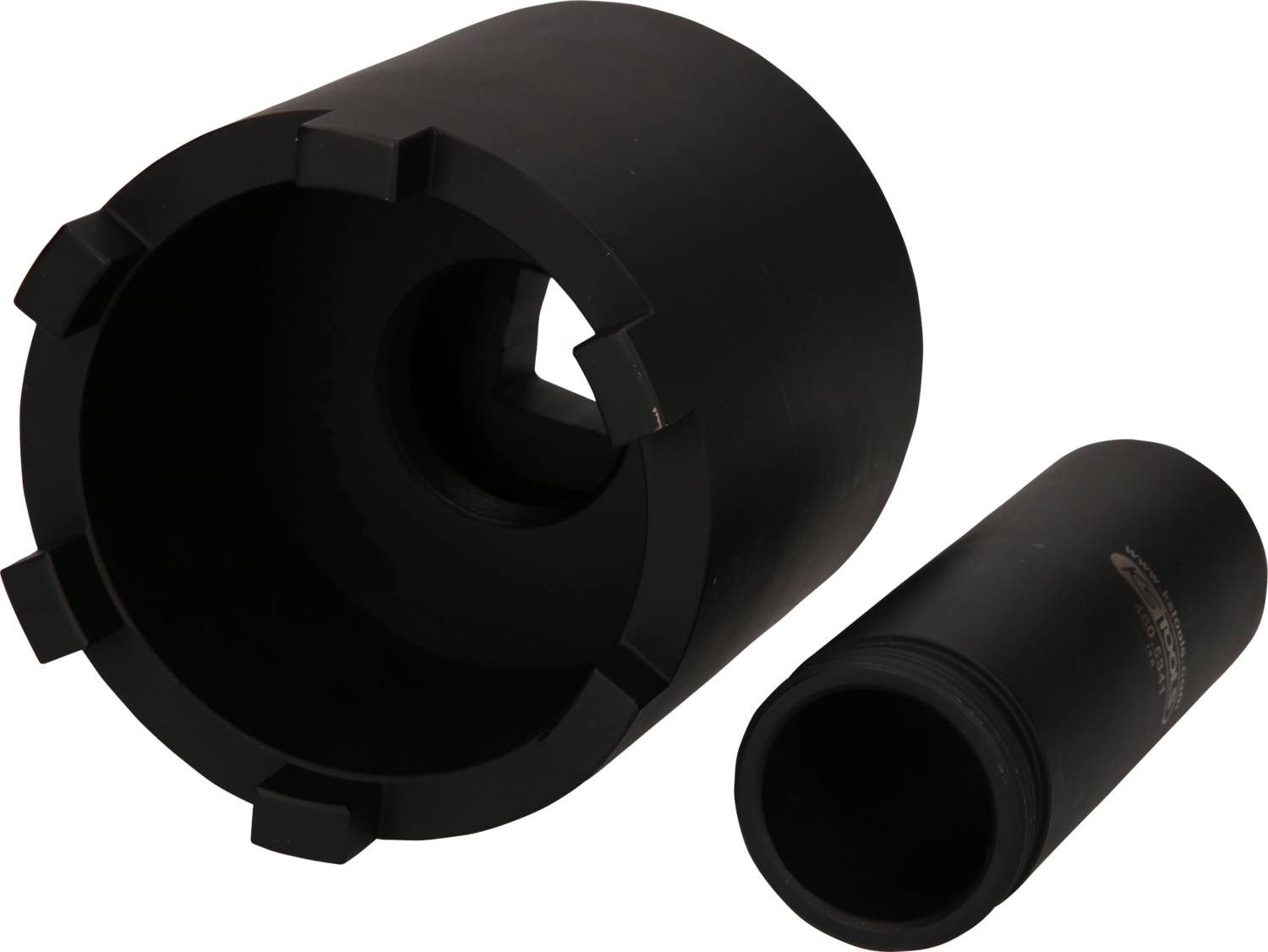 Spårmutter-ringnyckelsats med styrrör FÖR MAN, Ø 76,5 mm, 2-delars KS Tools 460.5340