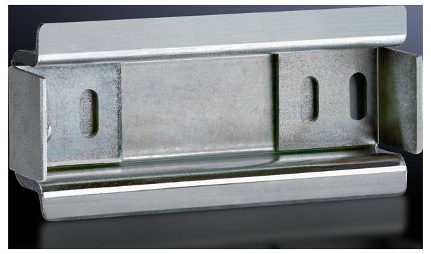 Rittal SV 9320.120 9320.120 DIN-skena monteringssockel operforerad Stålbleck 5 st
