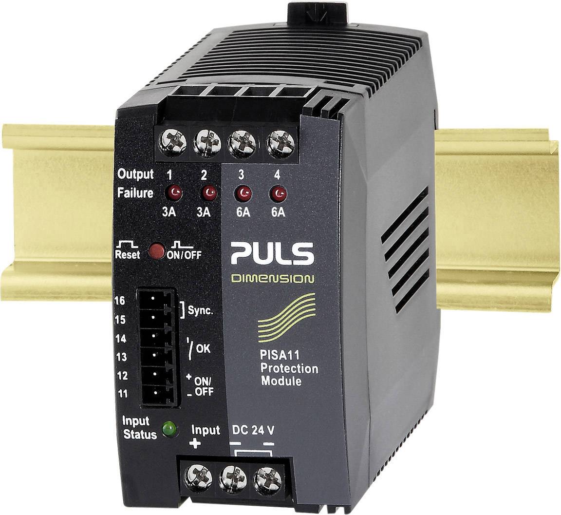 PULS PISA11.203206 Säkerhetsmodul 24 V/DC 6 A Antal utgångar:4 x Innehåll 1 st