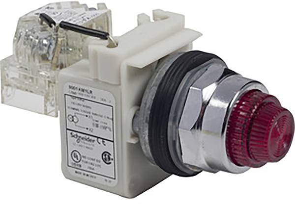 Schneider Electric 9001KR24RH6 Svampknapp i röd, 30 mm Lågfördelartillbehör 1 st