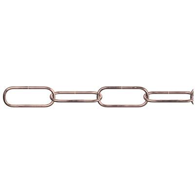 dörner + helmer 153639 Dekorativ kedja Nickel Stål 20 m