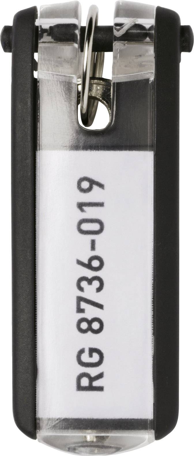 Durable Nyckelring 195701 Key Clip – 1957 Svart 6 st