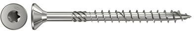 Fischer 657042 Sänkhuvudskruv 4 mm 45 mm Sexkkant galvaniskt förzinkad 200 st