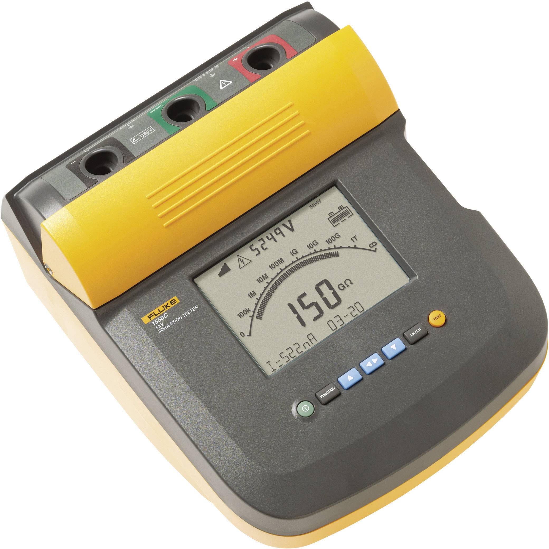 Fluke 1550C/KIT Isolationsprovare 250 V, 5000 V 1 TΩ”,2000,113423.58,verktyg,Med isoleringsmätaren utför du kontroller av högspänningssystem som t.ex. ställverk
