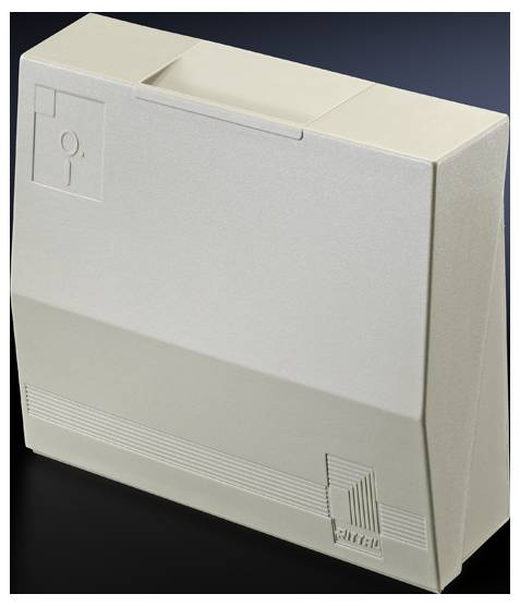 Rittal SZ 2446.000 CD-/Diskettbox Polyamid Grå 1 st