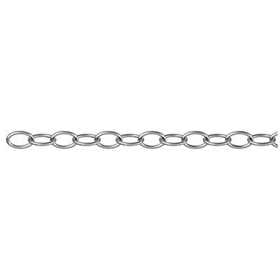 dörner + helmer 152480 Forcatkedja Nickel Stål förnicklad 50 m