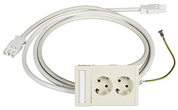 Schneider Electric 5940037 Infälld dosa Tvåvägs-uttag 1 st Vit