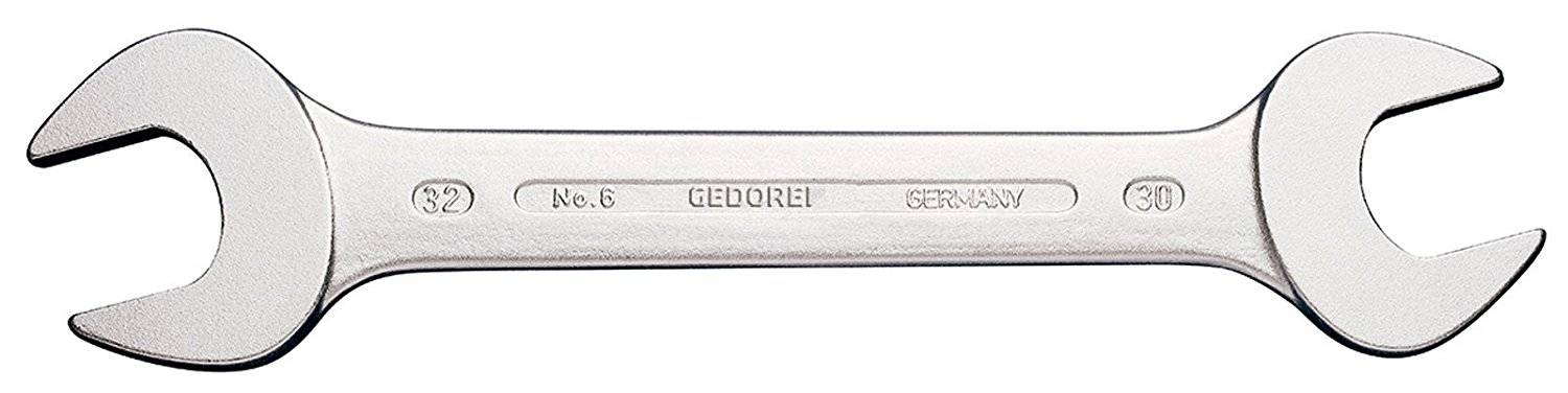 Gedore 6063830 6 6X7 Dubbelskruvnyckel Nyckelvidd (Metrisk) (för titel) 6 – 7 mm