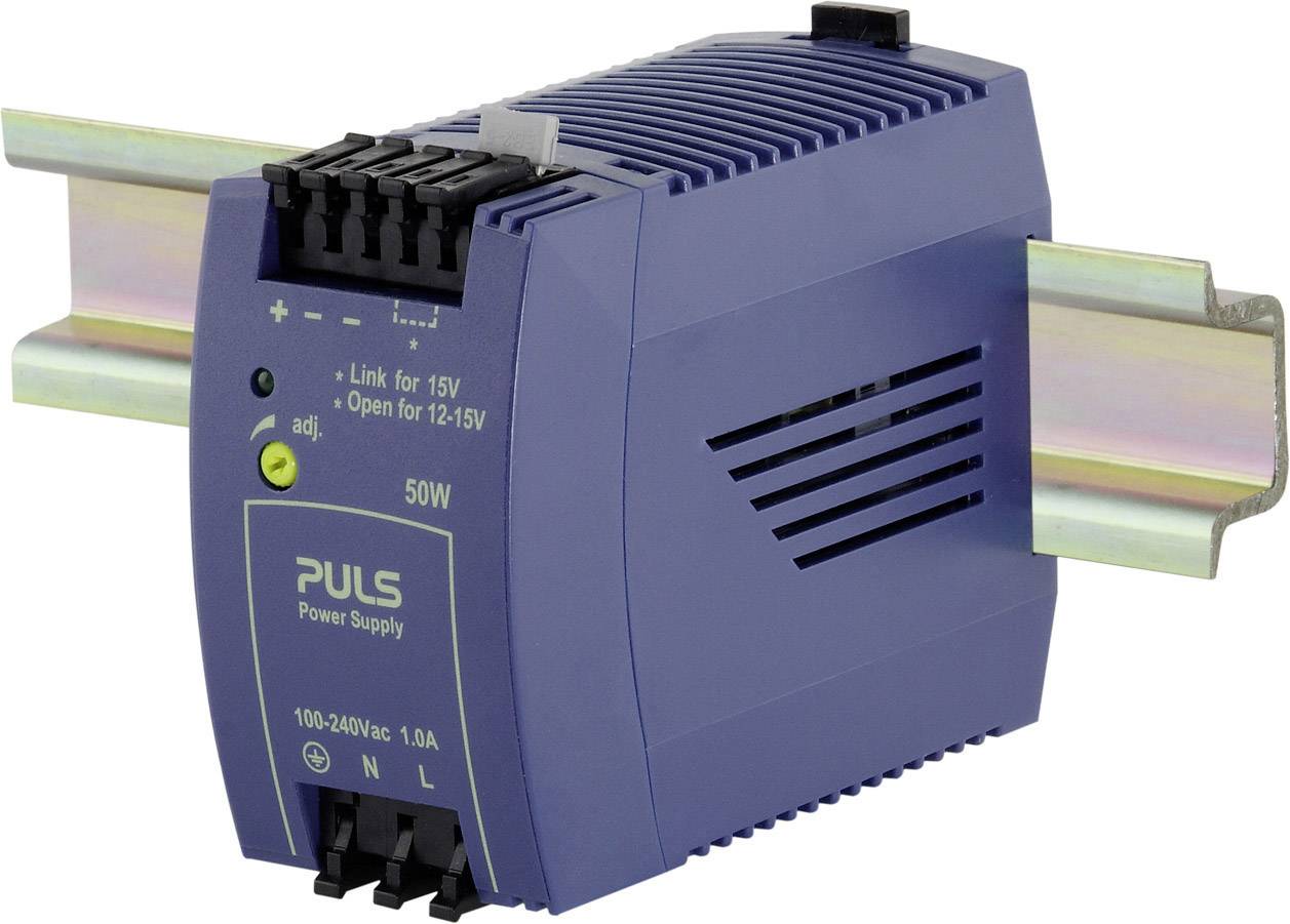 PULS ML50.102 DIN-skena nätaggregat 12 V/DC 4.2 A 50 W Antal utgångar:1 x Innehåll 1 st