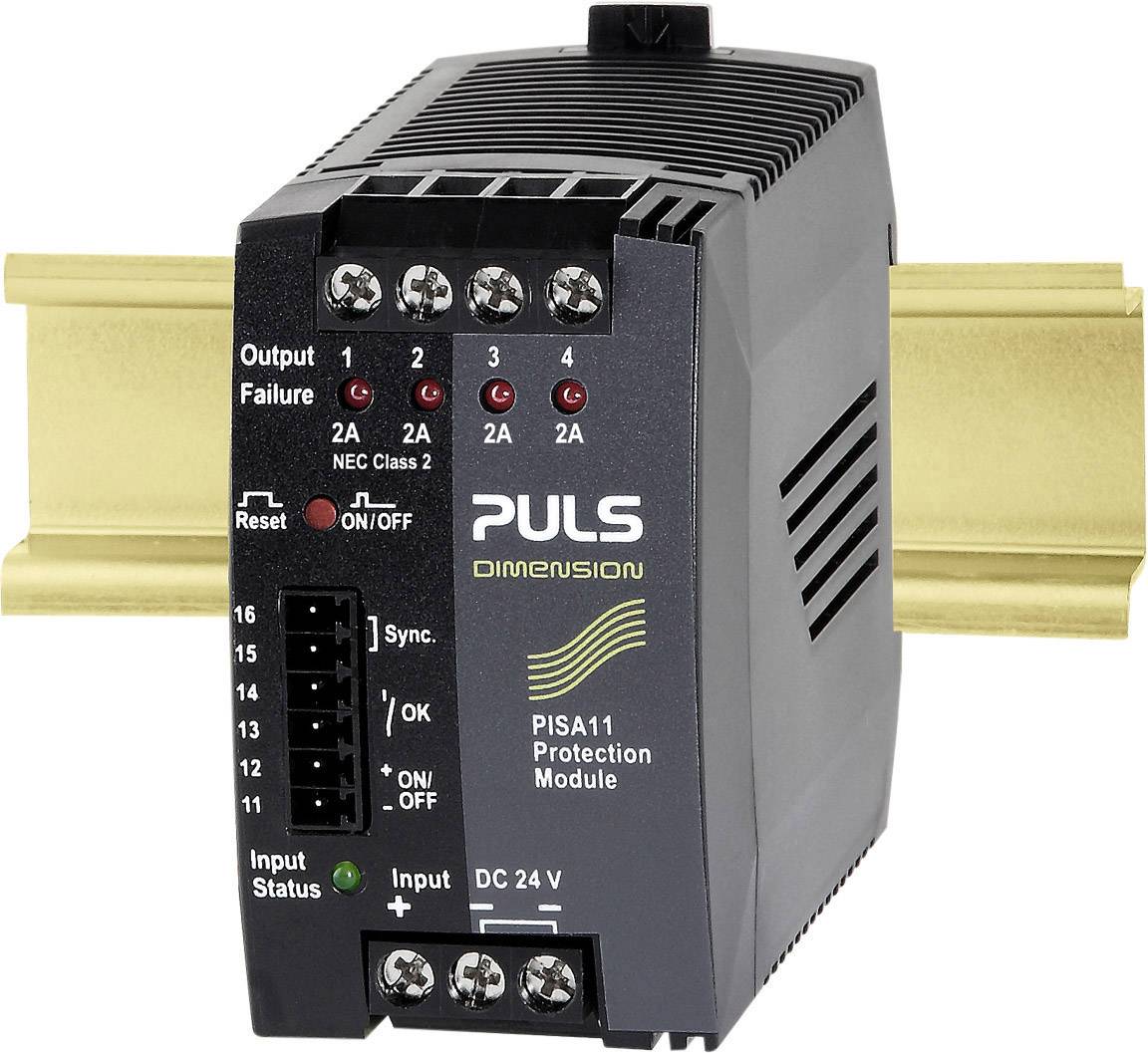 PULS PISA11.402 Säkerhetsmodul 24 V/DC 2 A Antal utgångar:4 x Innehåll 1 st
