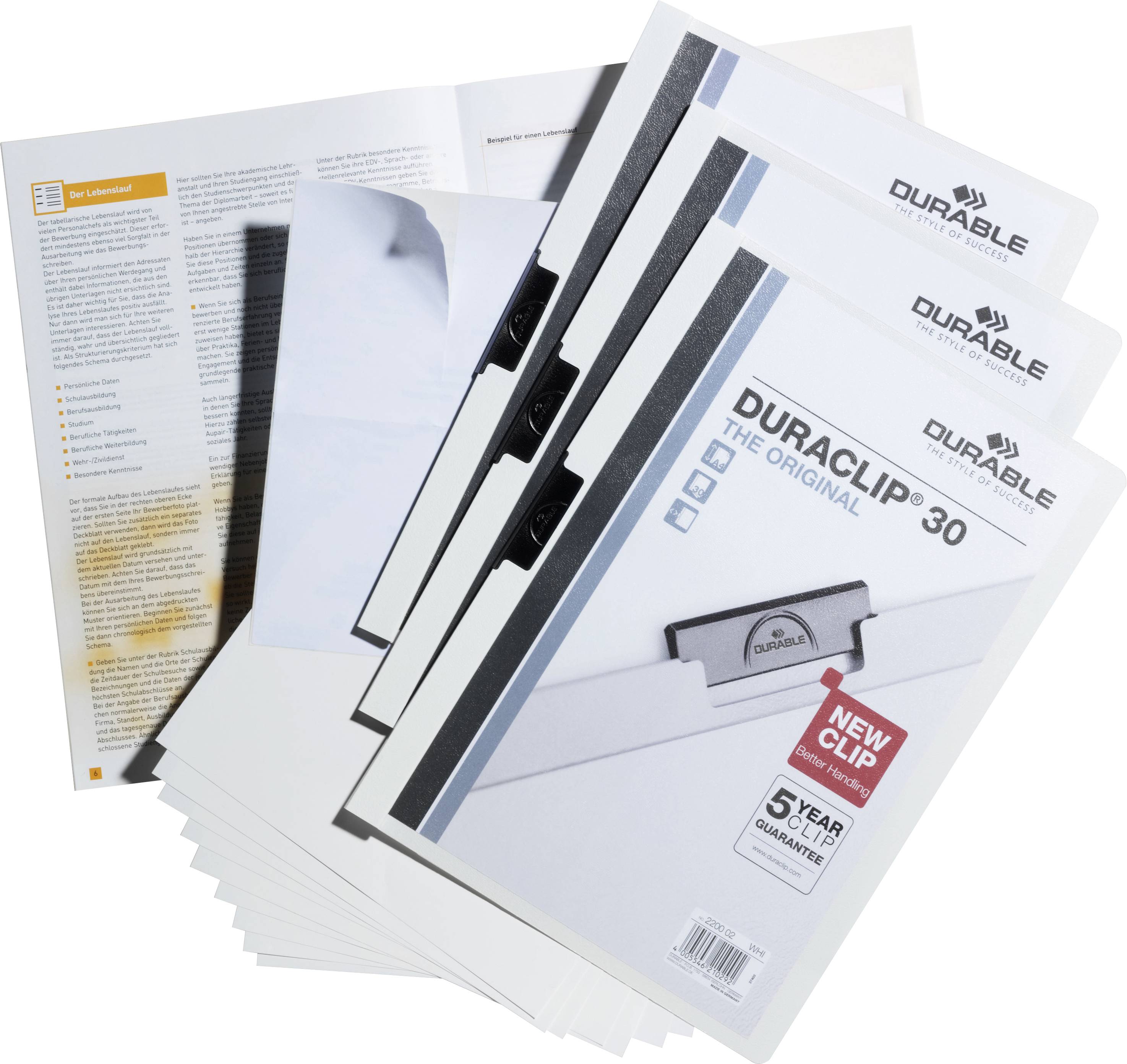 Durable Ansökningsmapp 258602 DIN A4 3 st