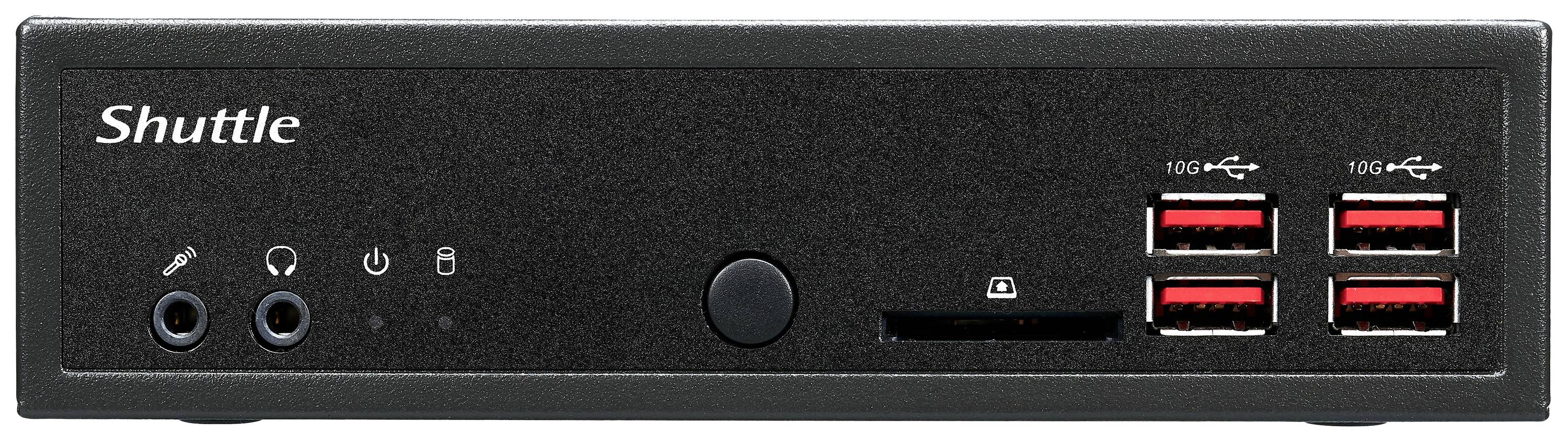 Shuttle Barebone XPC slim DH32U5 Intel® Core™ i5 i5-1135G7 4.2 GHz Intel Iris XE Graphics DH32U5