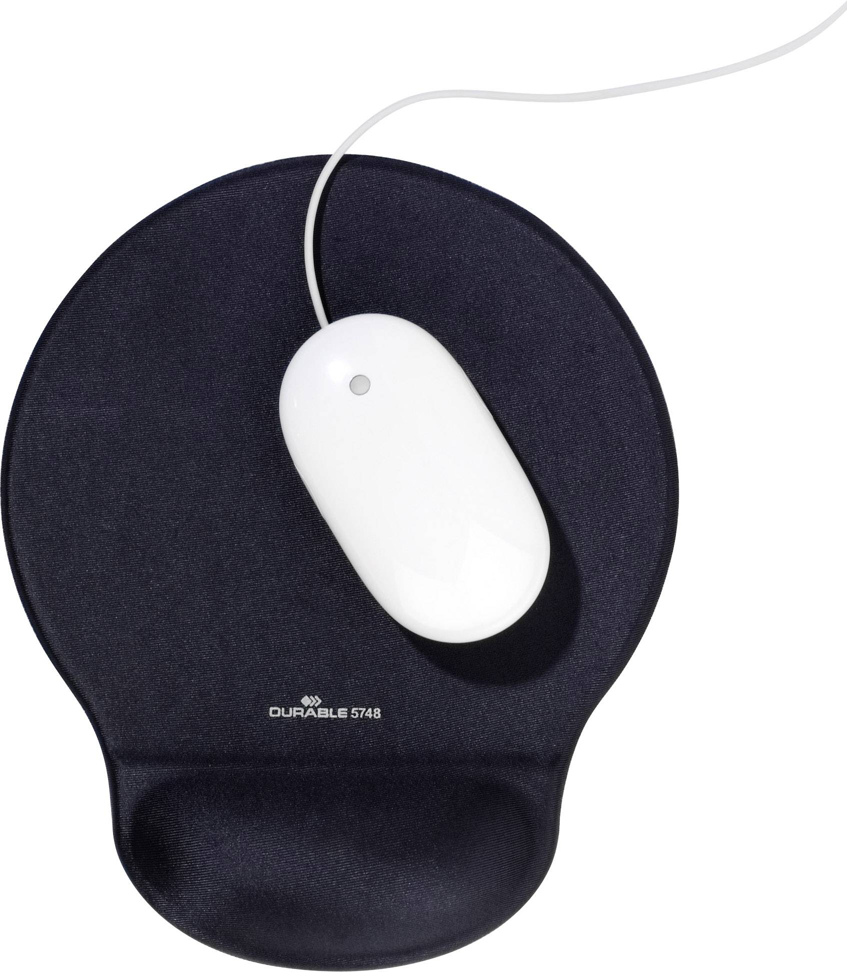 Durable MOUSE PAD ERGOTOP GEL – 5748 Musmatta med handledsstöd Svart