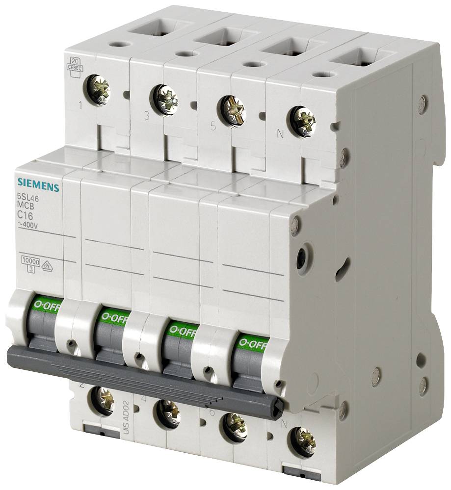 Siemens 5SL46027 5SL4602-7 Automatsäkring 2 A 400 V