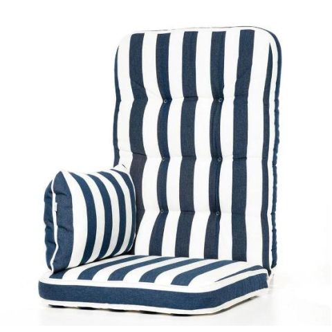 Eden Wood EW 409-95 Dynset 3 dynor, 2 sidokuddar Blå/vit
